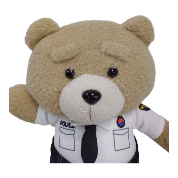 Very Rare Ted 2 #Legalizeted Plush (Police 30)14" Korea Ezeni.co.kr With Tag 420 - Picture 5 of 15